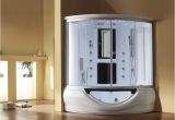 Tub with Surround One Piece E Piece Bath and Shower Stall 54 Inch Wide Tub Bo