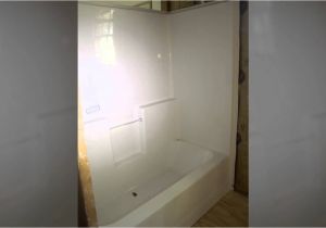 Tub with Surround One Piece why and How We Install E Piece Tubs