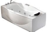 Tucson Acrylic Whirlpool Bathtub 6 Ft Left Drain Acrylic White Whirlpool Bathtub W Fixtures