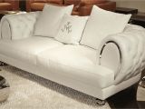 Tufted sofa Gray Living Room White Tufted Leather sofa Gallery Furniture Leather
