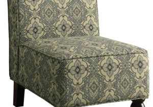 Turquoise Blue Accent Chair Monarch Specialties Accent Chair Brown "bell Pattern