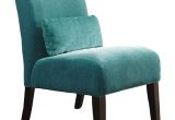 Turquoise Leather Accent Chair Furniture