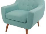 Turquoise Leather Accent Chair New Pacific Direct Inc Landen Fabric Arm Chair Amber