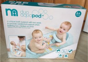 Twin Baby Bathtub Mothercare Aqua Pod Duo Twin Bath Seat In Box
