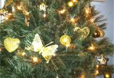 Twinkle Light Christmas Tree Christmas 2012 Altar Fairy Lights and Gold Bauble Wreath White and