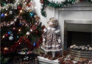 Twinkle Light Christmas Tree Mable Poppet My Antique Armand Marseille Admires A 21st Century