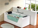 Two Person Bathtubs with Jets Whirlpool Bath Shower 22 Jet Spa Jacuzzi Straight 2 Person