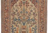 Types Of Antique oriental Rugs Tabriz Tree Of Life Antique Persian Rug Circa 1900 Elegant Animal