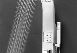 Types Of Bath Panels 39" Shower Panel tower Handheld Shower Head Wall Mount