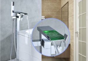 Types Of Bathtub Fixtures Aliexpress Buy Newly Chrome Polished Led Bath Tub