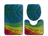 Types Of Bathtub Mats Free Shipping 3pcs Color Leaves Banyo Bathroom Carpet