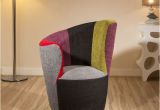 Types Of Tub Chairs Modern Curved Multi Colour Fabric Armchair Armchairs Tub