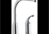 Types Of Tub Faucet Handles Elkay Everyday Kitchen Faucet with Remote Lever Handle Restricted Spout Chrome