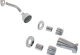 Types Of Tub Kits Replacement Type Emco Trim Kit for 2 Handle Tub & Shower