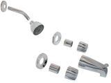 Types Of Tub Kits Replacement Type Emco Trim Kit for 2 Handle Tub & Shower
