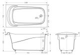 Typical Bathtub Dimensions 25 S and Inspiration Average Bathroom Size Can Crusade