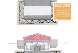 Typical Rug Sizes the Rug Size You Need and How Much You Should Pay Pinterest Bed