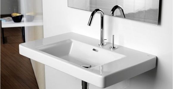 Uk Bathrooms.com Roca Khroma Wall Hung Basin From