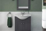 Uk Bathrooms Vanity Units Carolla Vanity Unit and Basin Charcoal Grey Buy Line at