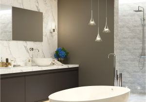 Uk Bathrooms Vintage Modern Crystal Glass Led Light Pendant Ip44 Safe for