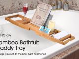 Uk Bathtub Rack Langria Bathtub Rack Bathroom Storage Bamboo Bath Caddy