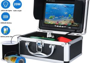 Underwater Lights for Fishing Gamwater 7hd 1000tvl Waterproof Underwater Fishing Video Camera Kit