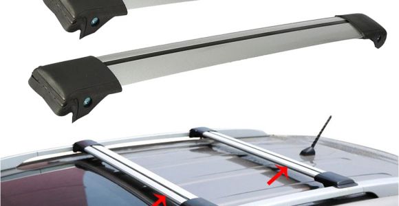 Universal Ski Rack for Car A A Partol 2pcs Car Roof Rack Cross Bar Lock Anti theft Suv top