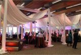 Up Lighting for Weddings A Wedding Show with Giant White Canopies and Colored Up Lighting