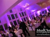 Up Lighting for Weddings Magenta Wedding Uplighting at the Berkshire Hills Country Club by