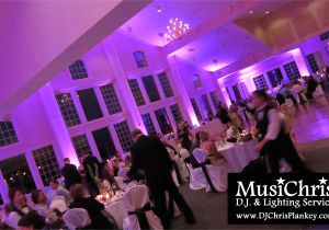 Up Lighting for Weddings Magenta Wedding Uplighting at the Berkshire Hills Country Club by