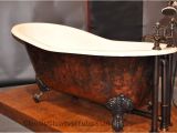 Used Antique Bathtubs for Sale 61" Cast Iron Slipper Tub W Ball & Claw Feet