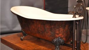 Used Antique Bathtubs for Sale 61" Cast Iron Slipper Tub W Ball & Claw Feet