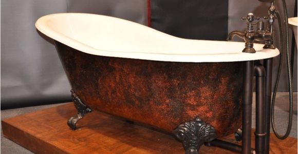 Used Antique Bathtubs for Sale 61" Cast Iron Slipper Tub W Ball & Claw Feet