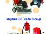 Used Husqvarna Floor Grinder Runyon Surface Prep Grinder Packages