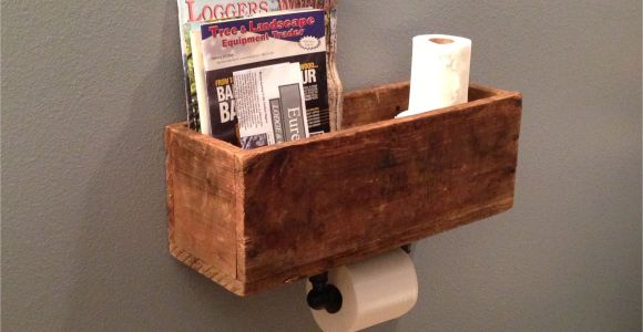 Used Rotating Magazine Racks Diy Magazine Rack toilet Paper Dispenser Very Clever Bath