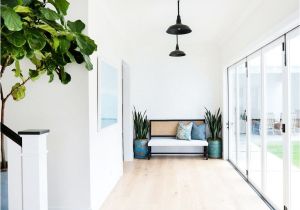 Using Engineered Wood Flooring On Walls Beach Chic Meets Farmhouse Style In This California Home Pinterest