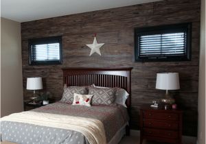 Using Wood Flooring On Walls Rustic Guest Bedroom Rustic Bedroom Dublin by