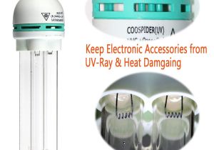 Uv Light for Ac Reviews Amazon Com Household Uv Ozone Self Ballasted Compact Quartz