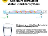 Uv Light for Ac Reviews Geekpure Ultraviolet Light Water Purifier for whole House Water