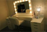 Vanity Table with Lights Around Mirror Diy Makeup Table Inspirational Diy Vanity Bench Elegant H Sink Diy