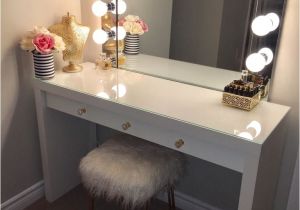 Vanity Table with Lights Around Mirror Vanity Mirror with Desk Lights 8 Steps with Pictures