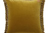 Velvet Floor Cushions Nz tobacco Velvet Tassel Cushion Cover Home