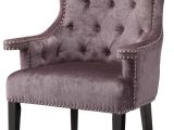 Velvet Purple Vanity Chair Crestview Fifth Avenue Upholstered Eggplant Velvet Chair W Nailhead