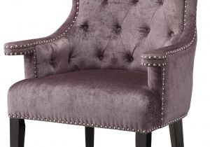 Velvet Purple Vanity Chair Crestview Fifth Avenue Upholstered Eggplant Velvet Chair W Nailhead