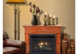 Ventless Gas Fireplace with Mantle Gas Fireplaces Fireplaces the Home Depot