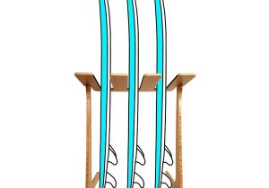 Vertical Wall Mounted Surfboard Rack Bamboo Surf Racks Sup Racks Ski Racks Bike Racks Skate Racks