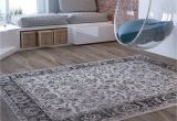 Very Thin area Rugs Beige Traditional Distressed 5 X 7 53 X 73 area Rug Modern