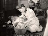Victorian Baby Bathtub Woman Washing Baby 1905 who Hasn T Washed their Baby In