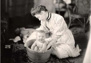 Victorian Baby Bathtub Woman Washing Baby 1905 who Hasn T Washed their Baby In