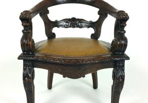 Victorian Bathtubs for Sale Mid Victorian Carved Oak Tub Shaped Desk Chair for Sale at